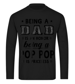 Best Family Father's Day Tee Dad Pop Pop Priceless T-shirt412 Tee