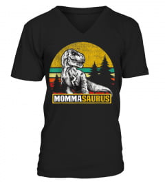 Tee Mommasaurus T Shirt T Rex Momma Saurus Dinosaur Mom Dad893 BestShirt