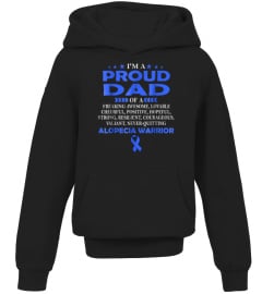 Shirt I'm proud dad of Alopecia warrior t shirt966 Cool tee