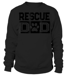 Best Rescue Dad Dog TShirt Doggie Foster Parent Gift1425 Tee