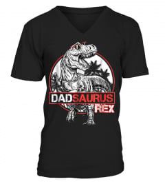 Tee Dadsaurus Rex Funny Dad Dinosaur T shirt229 Best Shirt