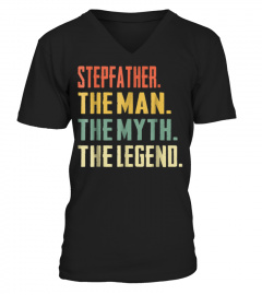 BestShirt Mens Stepfather The Man The Myth The Legend TShirt Dad Daddy Mens1490 Tee