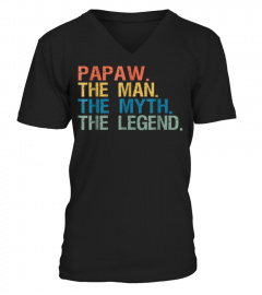 Cool Mens The Man The Myth The Legend Shirt For Mens Papaw Dad294 Tee