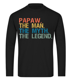 Cool Mens The Man The Myth The Legend Shirt For Mens Papaw Dad294 Tee