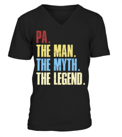 Cool The Man The Myth The Legend Shirt for Dad and Grandpa6 Tee