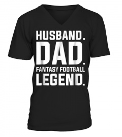 Shirt Husband Dad Fantasy Football Legend T-shirt Football T-shirt460 best tee
