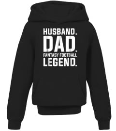 Shirt Husband Dad Fantasy Football Legend T-shirt Football T-shirt460 best tee