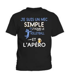 je suis un mec simple-volleyball