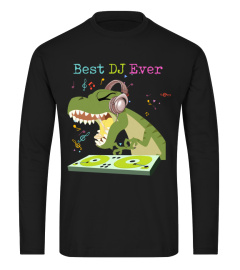 Dino Best DJ Ever Dinosaur Funny Music S