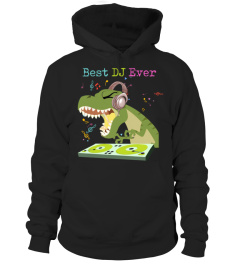 Dino Best DJ Ever Dinosaur Funny Music S