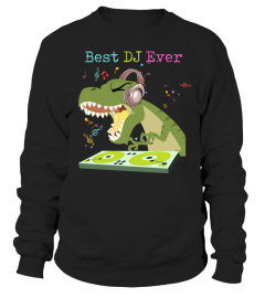 Dino Best DJ Ever Dinosaur Funny Music S