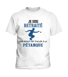 JE SUIS RETRAITÉ Pétanque