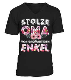 Stolze oma von großartigen enkeln