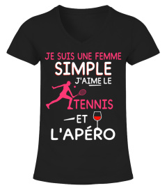 Tennis - je suis un femme