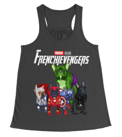 FRENCHIEVENGERS SHIRT FRENCH - BULLDOG