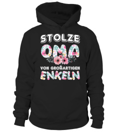 Stolze oma von großartigen enkeln