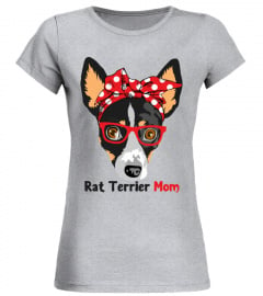Rat Terrier Mom Shirt Dog Lovers Gift