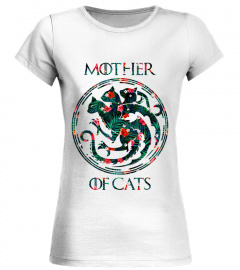 Mother Of Cats Floral shirt