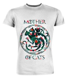 Mother Of Cats Floral shirt