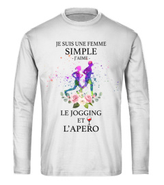 je suis une femme simple - jaime le jogging