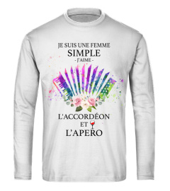 je suis une femme simple - jaime L'accordéon