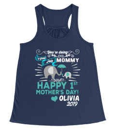 FIRST MOTHER'S DAY CUSTOM ONESIE