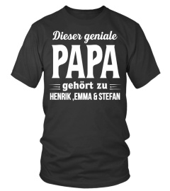 PERSONALISIERT  Geniale PAPA gehört