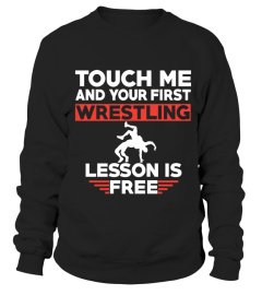 FREE FIRST WRESTLING LESSON T-SHIRT
