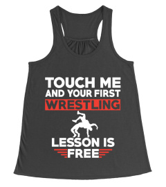 FREE FIRST WRESTLING LESSON T-SHIRT