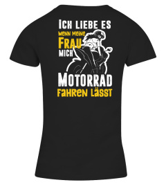 Ich liebe es, wenn meine Frau mich Motorrad tee