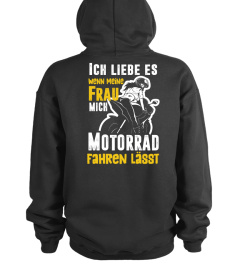 Ich liebe es, wenn meine Frau mich Motorrad tee