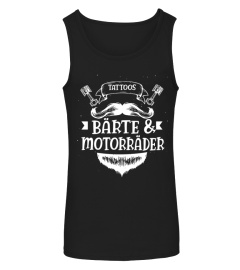 TATTOOS, BEARDS & MOTORCYCLES TEE