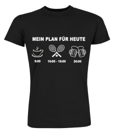 MEIN PLAN FÜR HEUTE TENNIS