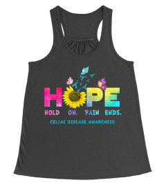 HOPE Celiac Disease Ribbon Awareness Shirt For Women Men Men Women Tee Gift Trending