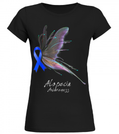 ALOPECIA Awareness Shirt butterfly Men Women Tee Gift Trending