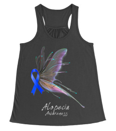 ALOPECIA Awareness Shirt butterfly Men Women Tee Gift Trending