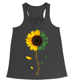 Weed Sunflower Shirt Women Marijuana 420 Men Women Tee Gift Trending