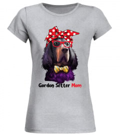 GORDON SETTER MOM SHIRT FOR DOG LOVERS