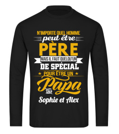 T-shirt Personnalisé-Spécial PAPA des