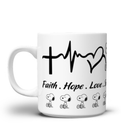 Faith Hope Love Snoopy