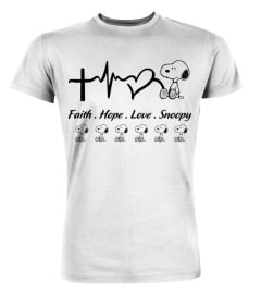 Faith Hope Love Snoopy