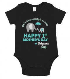 Customized Happy First Mother Day Shirt