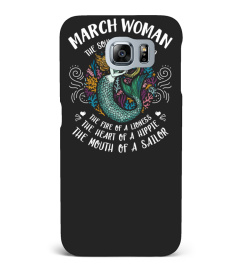 March Woman The soul of a Mermaid The Face of A Lioness The heart of a hippie Mouth of a Sailor