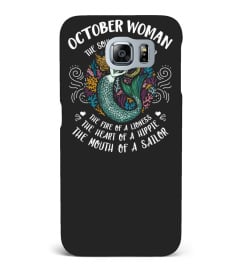 October Woman The soul of a Mermaid The Face of A Lioness The heart of a hippie Mouth of a Sailor