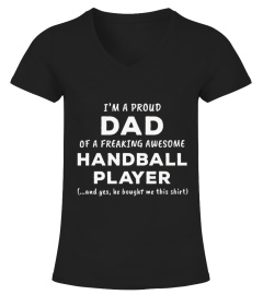 Proud handball dad
