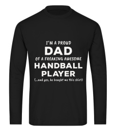 Proud handball dad