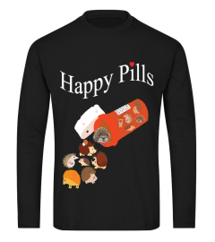 happy pills with hedgehog