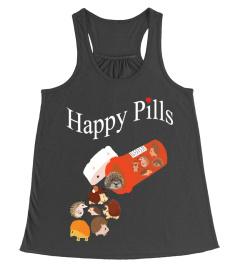 happy pills with hedgehog