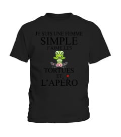 simple girl-turtle