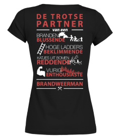 De trotse Partner van een Brandweerman